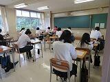 生徒総会教室の様子１