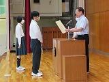表彰式３