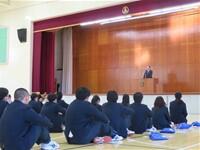 ３学期始業式２