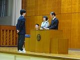 表彰伝達１